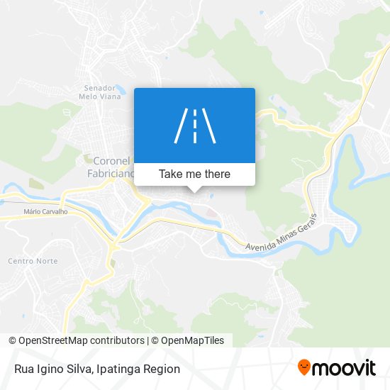 Rua Igino Silva map