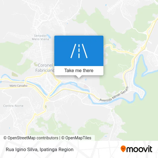 Rua Igino Silva map