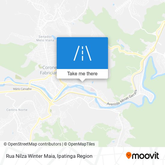 Rua Nilza Winter Maia map