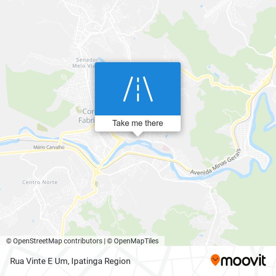 Mapa Rua Vinte E Um