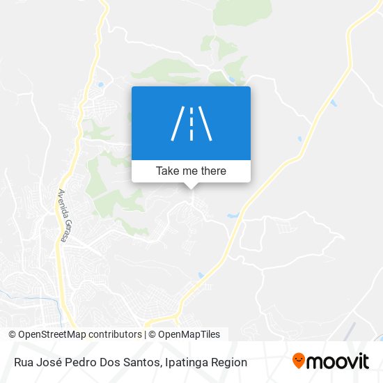 Mapa Rua José Pedro Dos Santos