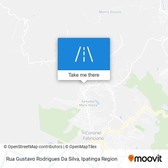 Mapa Rua Gustavo Rodrigues Da Silva