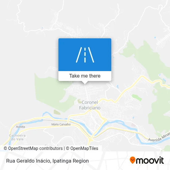 Rua Geraldo Inácio map