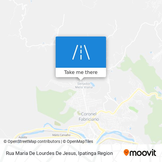 Rua Maria De Lourdes De Jesus map