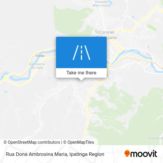 Rua Dona Ambrosina Maria map