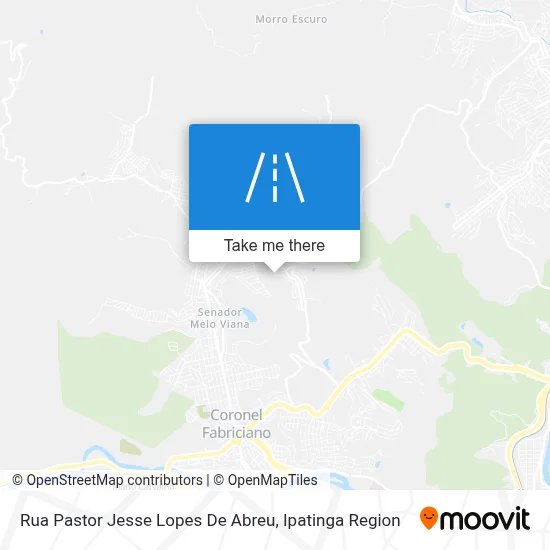 Rua Pastor Jesse Lopes De Abreu map
