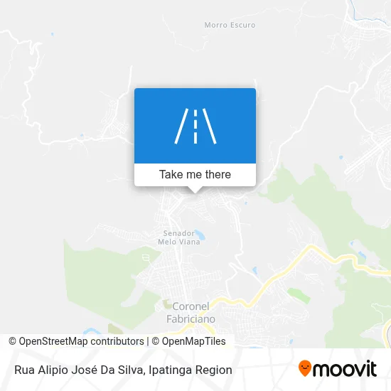 Rua Alipio José Da Silva map