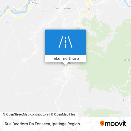 Mapa Rua Deodoro Da Fonseca