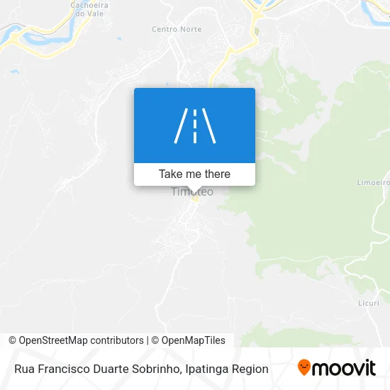 Rua Francisco Duarte Sobrinho map