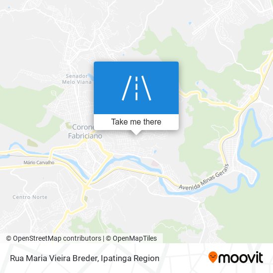Rua Maria Vieira Breder map