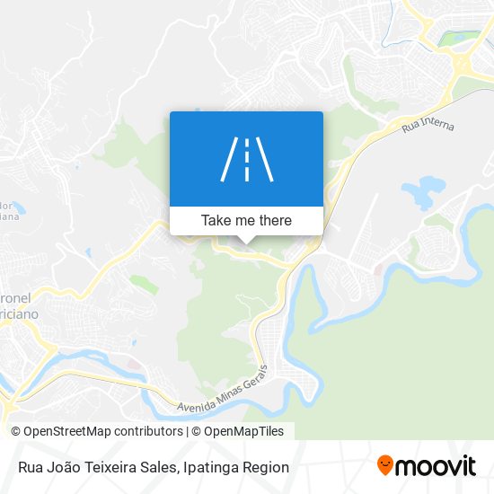 Rua João Teixeira Sales map