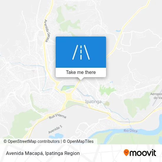 Avenida Macapá map