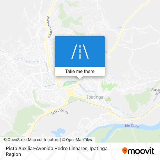 Pista Auxiliar-Avenida Pedro Linhares map