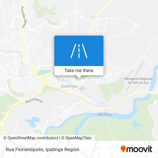 Rua Florianópolis map