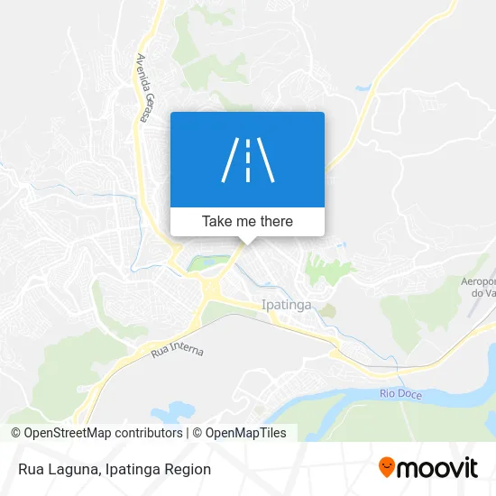 Rua Laguna map