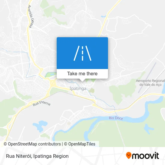 Rua Niterói map