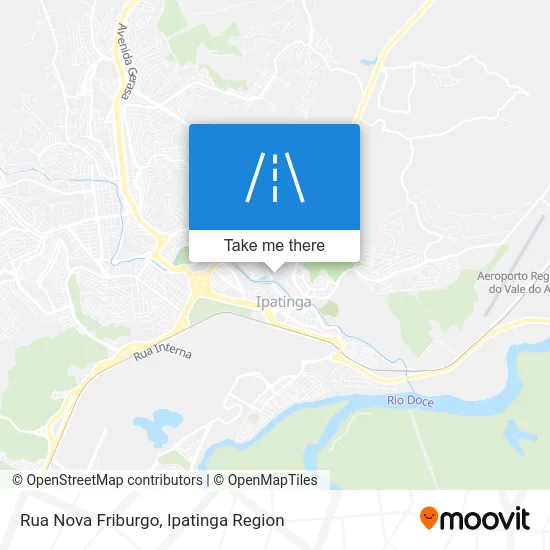 Rua Nova Friburgo map