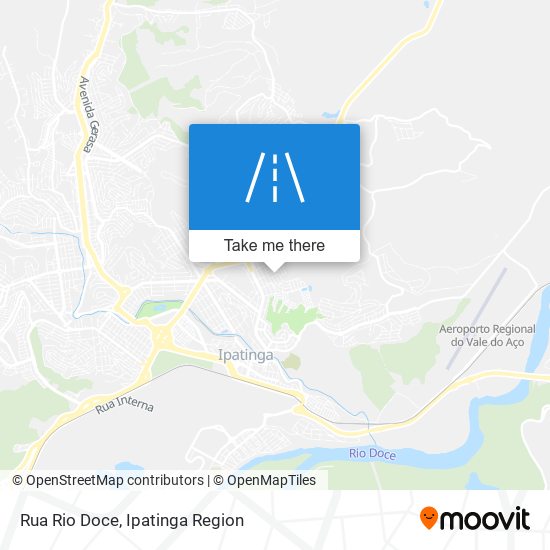 Rua Rio Doce map