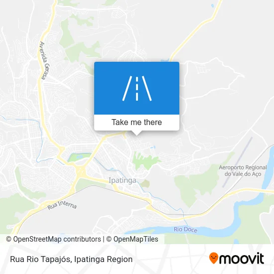 Rua Rio Tapajós map