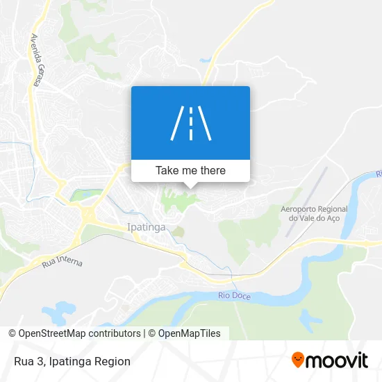 Rua 3 map