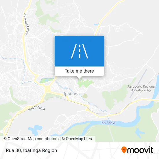 Rua 30 map
