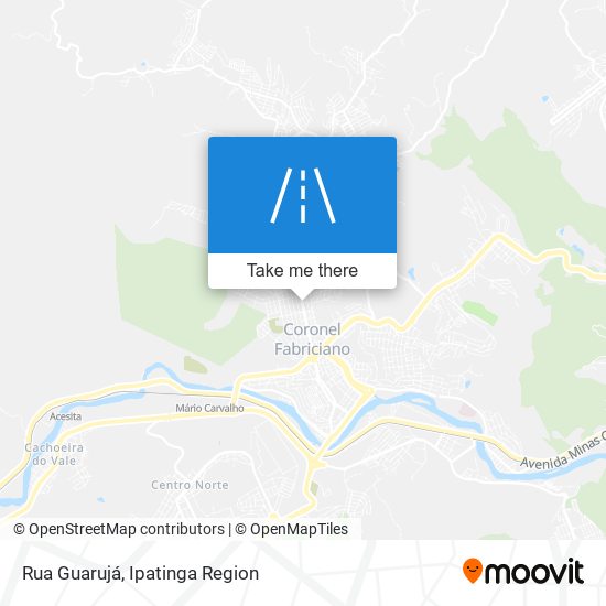 Rua Guarujá map