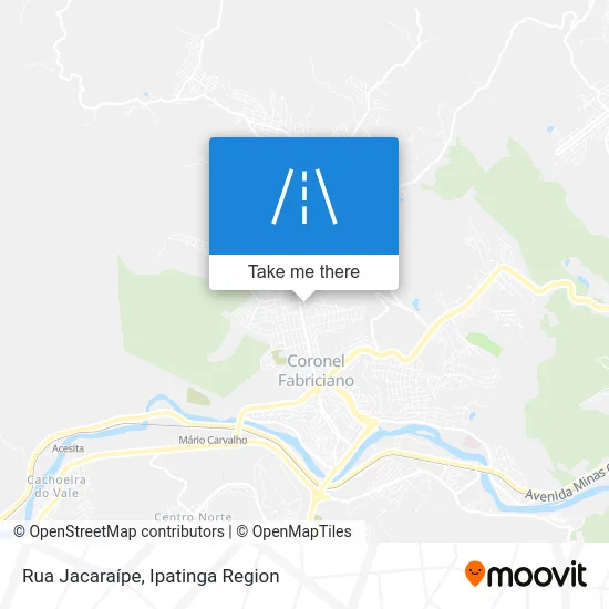 Rua Jacaraípe map