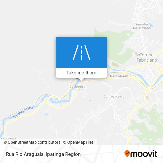 Rua Rio Araguaia map