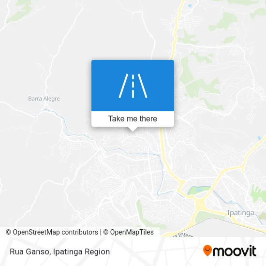 Rua Ganso map