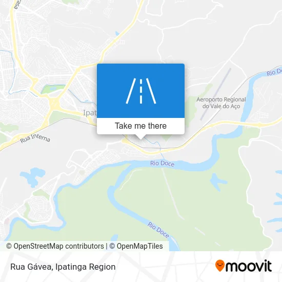 Rua Gávea map