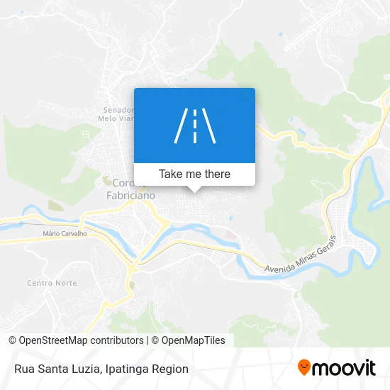 Rua Santa Luzia map
