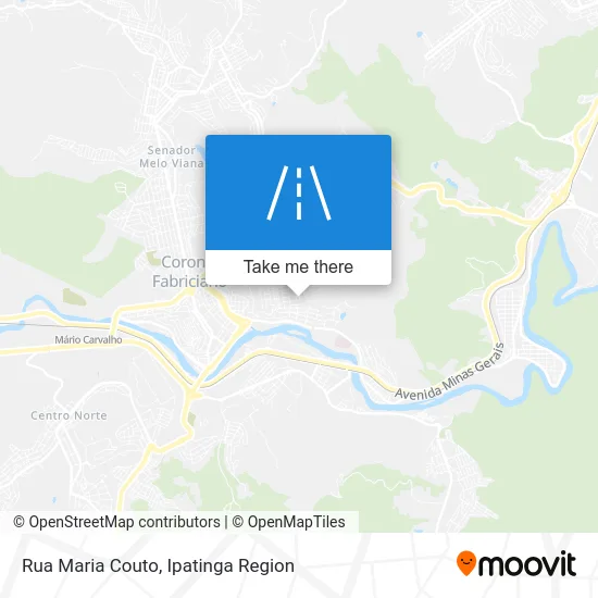 Rua Maria Couto map