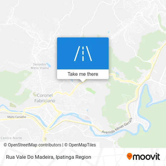 Rua Vale Do Madeira map