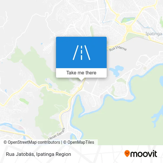 Rua Jatobás map