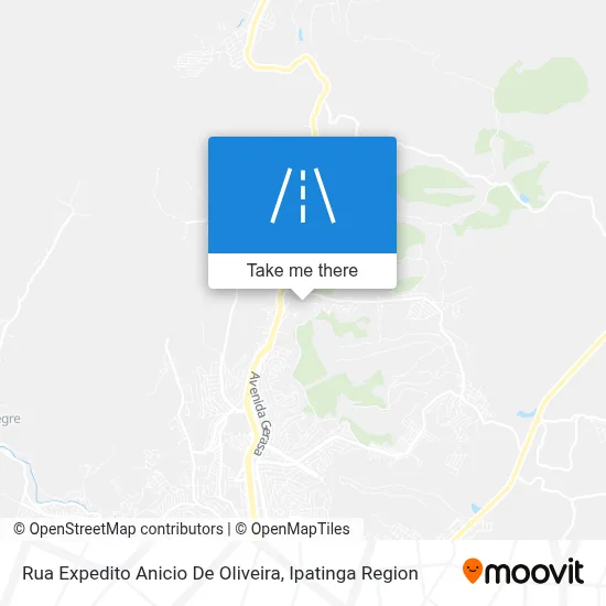 Rua Expedito Anicio De Oliveira map