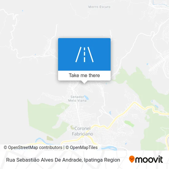 Rua Sebastião Alves De Andrade map