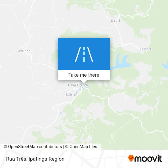 Rua Três map