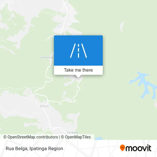 Rua Belga map