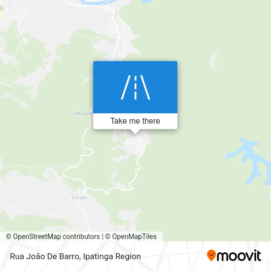 Rua João De Barro map