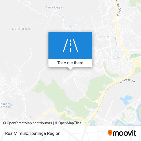 Rua Mimulo map