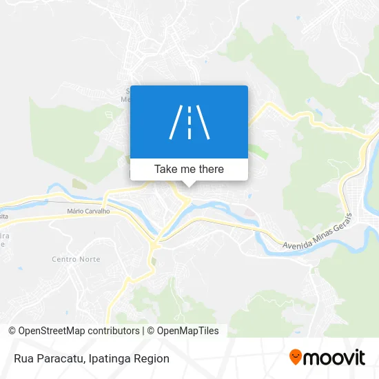Rua Paracatu map