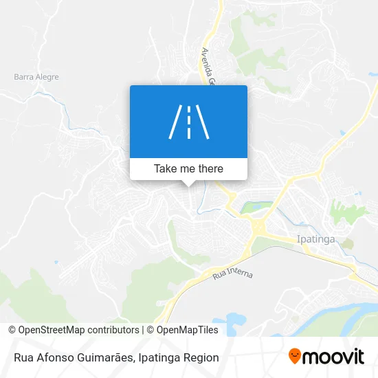 Rua Afonso Guimarães map