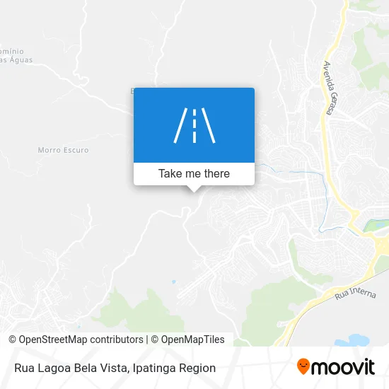 Rua Lagoa Bela Vista map