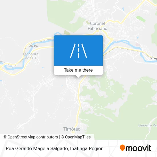 Rua Geraldo Magela Salgado map