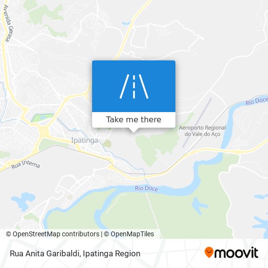 Rua Anita Garibaldi map