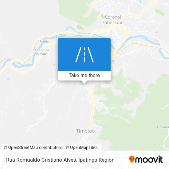 Rua Romualdo Cristiano Alves map