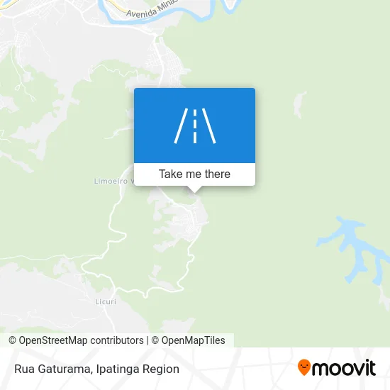 Rua Gaturama map