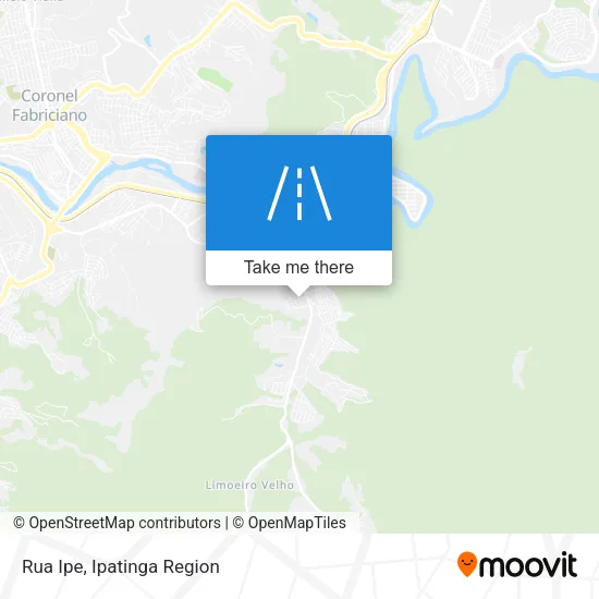 Rua Ipe map