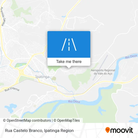 Rua Castelo Branco map