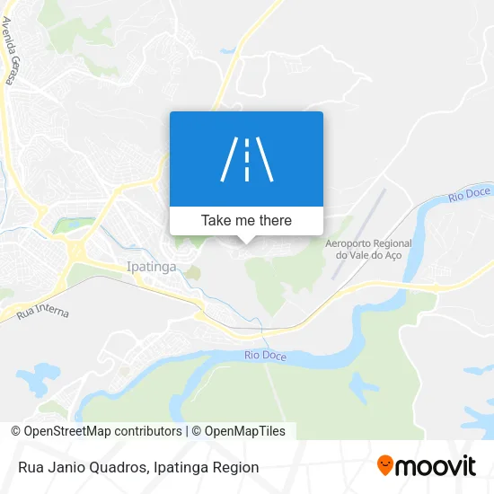 Rua Janio Quadros map